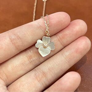 Kate Spade Precious Pansy Necklace and Bracelet